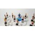Subbuteo Andrew Table Soccer Germany 1938 World Cup Team on Hasbro classic bases